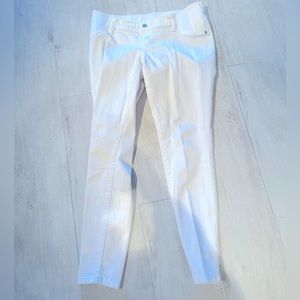 Isabel White Maternity Jeans 6